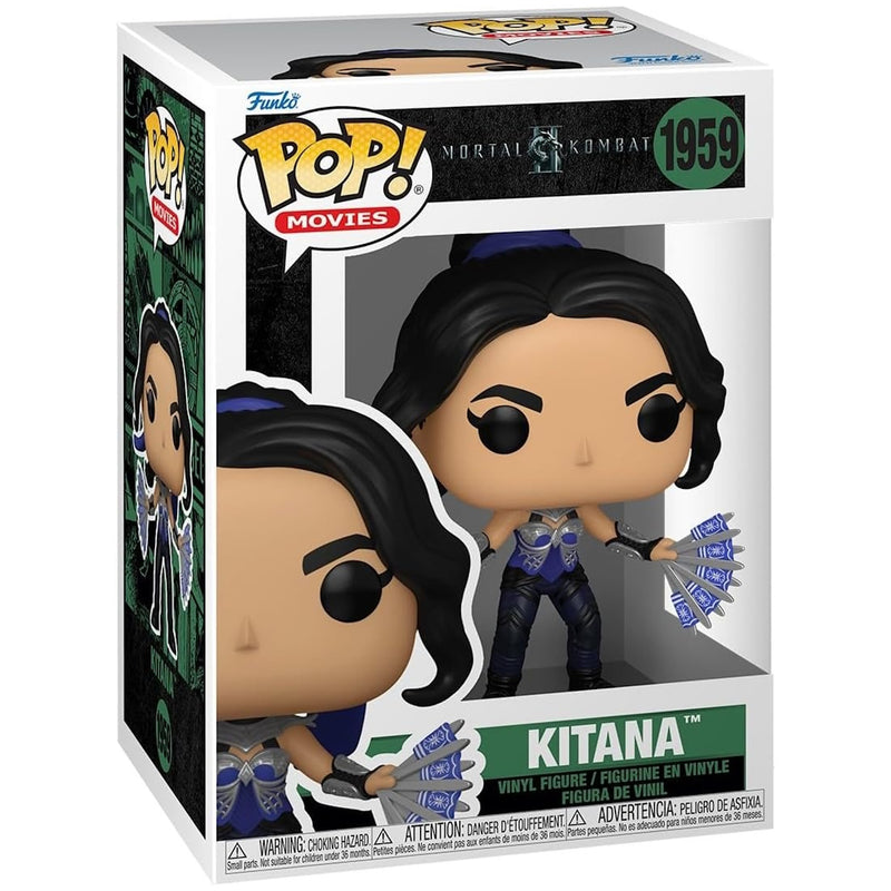 Funko Pop!: Mortal Kombat 2: Kitana Vinyl Figure - #1959 Toys & Games Funko