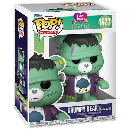 Funko Pop! Movies: Care Bears x Monsters Grumpy Bear as Frankenstein Vinyl Figure #1627 Toys & Games Funko