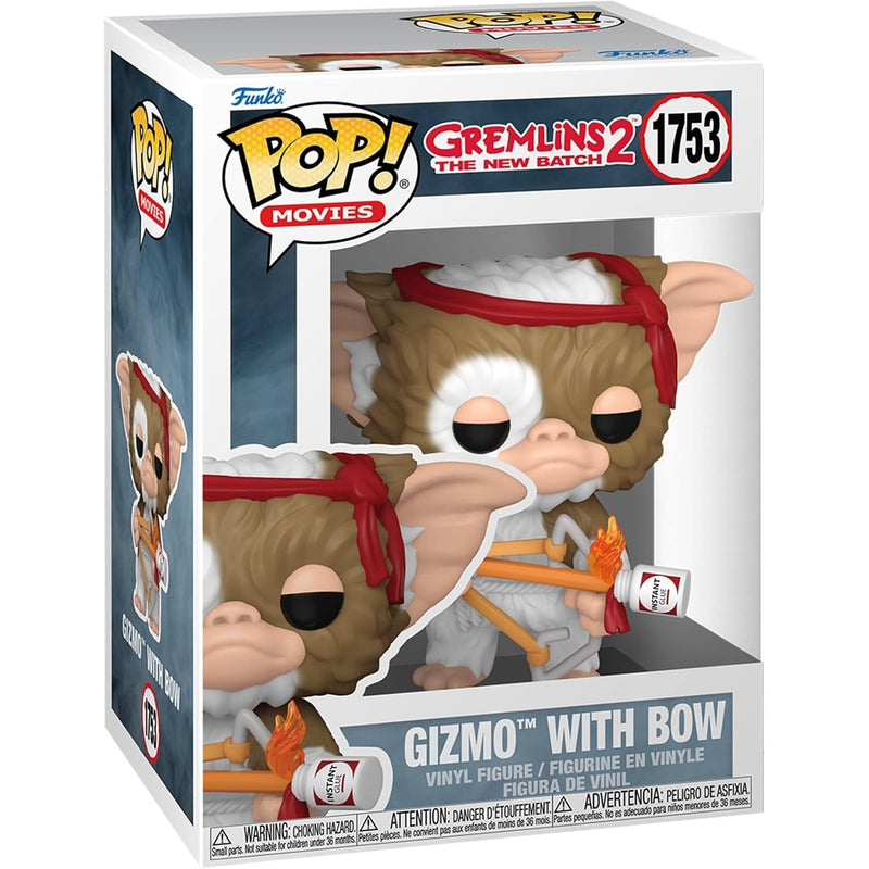 Funko Pop! Movies: Gremlins 2 - Gizmo with Bow #1753 Toys & Games Funko