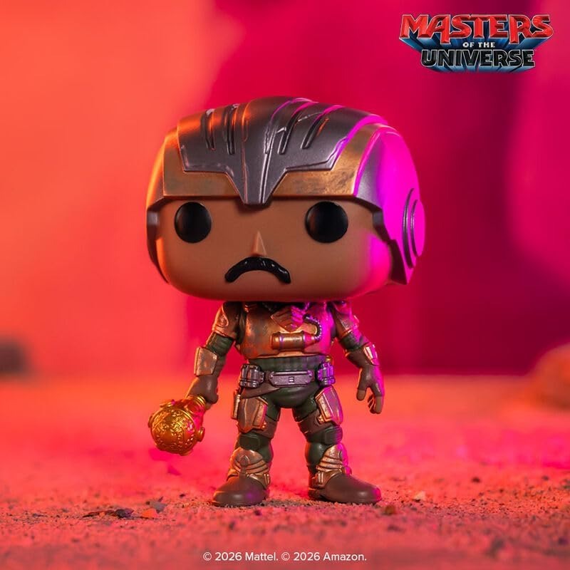 Funko Pop! Movies: Masters of the Universe Man At Arms Vinyl Figure #2022 Toys & Games Funko