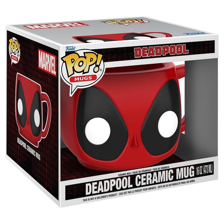 Funko Pop! Mugs: Deadpool Ceramic Mug - 473ml Memorabilia Funko