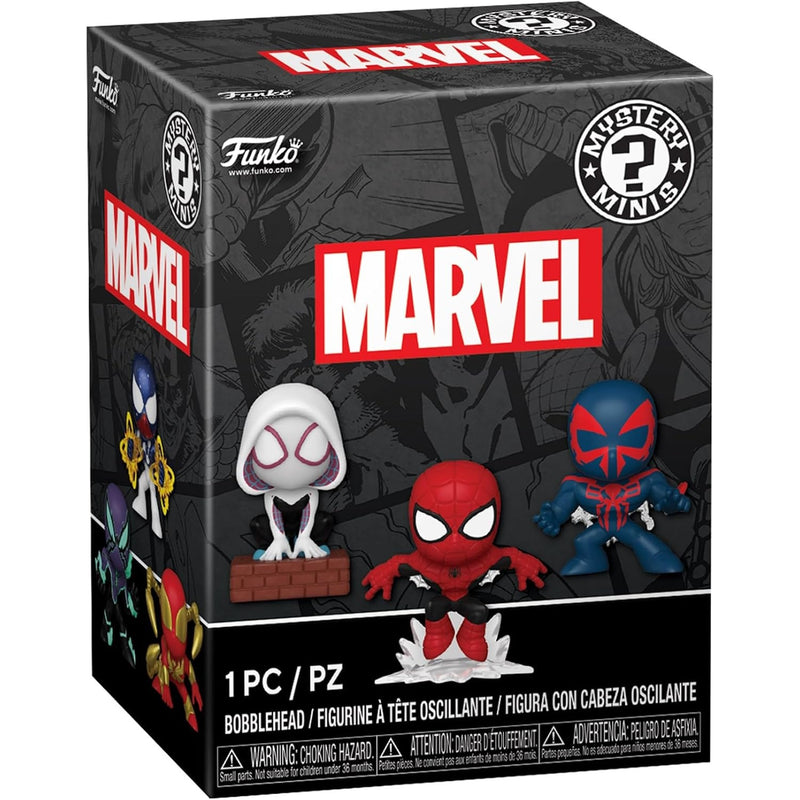 Funko Pop! Mystery Minis: Marvel - Spider-Man Bobblehead Blind Box Toys & Games Funko