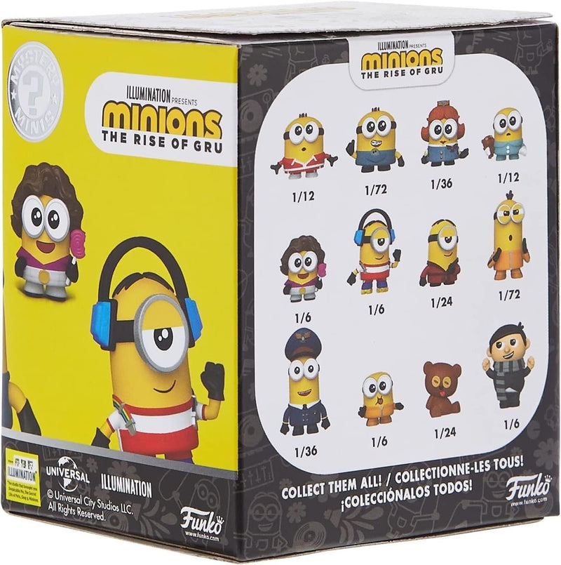 Funko Pop! Mystery Minis: Minions The Rise Of Gru - 1 Random Vinyl Mini Figure Toys & Games Funko