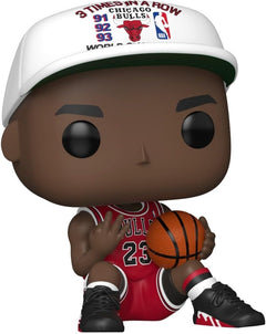 Funko Pop! NBA: Bulls - Michael Jordan - 3X in a Row Vinyl Figure #222 Toys & Games Funko