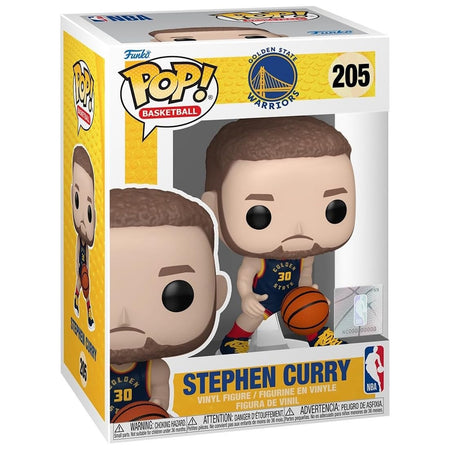 Funko Pop! NBA: Golden State Warriors - Stephen Curry (24- 25 City Edition) Vinyl Figure #205 Toys & Games Funko