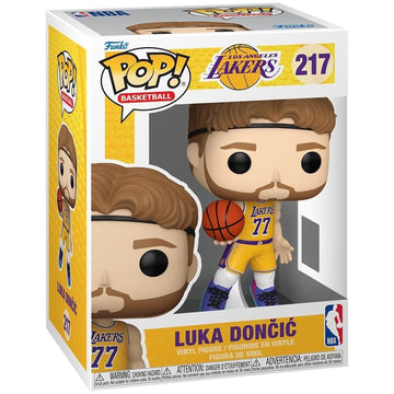 Funko Pop! NBA: Lakers - Luka Doncic (2025 Icon Edition Uniform) Vinyl Figure #217 Toys & Games Funko