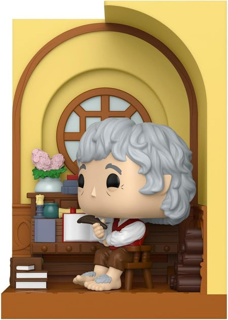 Funko Pop! Nooks: Lord of the Rings - Bilbo Baggins in Bag-End Vinyl Collectible Toys & Games Funko
