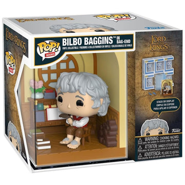 Funko Pop! Nooks: Lord of the Rings - Bilbo Baggins in Bag-End Vinyl Collectible Toys & Games Funko