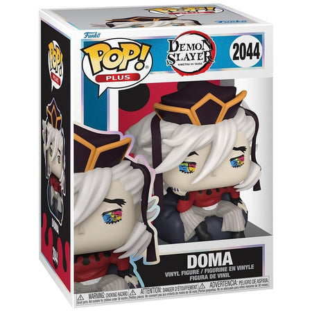 Funko Pop! Plus: Demon Slayer Doma Vinyl Figure #2044 Toys & Games Funko
