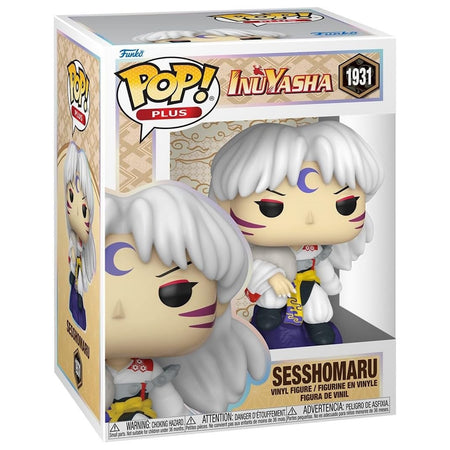 Funko Pop! Plus: Inuyasha - Sesshomaru Sitting Vinyl FIgure - 1931 Toys & Games Funko