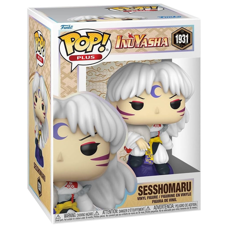 Funko Pop! Plus: Inuyasha - Sesshomaru Sitting Vinyl FIgure - 1931 Toys & Games Funko