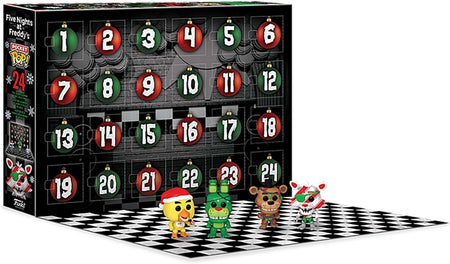 Funko Pop! Pocket: Five Nights at Freddy's - 24 Day Holiday Advent Calendar Toys & Games Funko