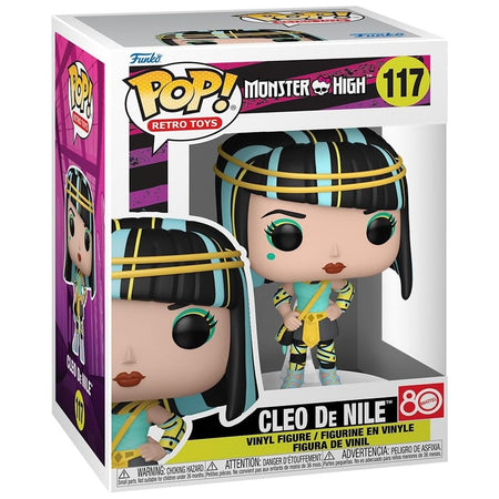 Funko Pop! Retro Toys: Monster High Cleo De Nile Vinyl Figure #117 Toys & Games Funko