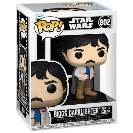 Funko Pop!: Star Wars: Biggs Darklighter Bobblehead Vinyl Figure - #802 Toys & Games Funko