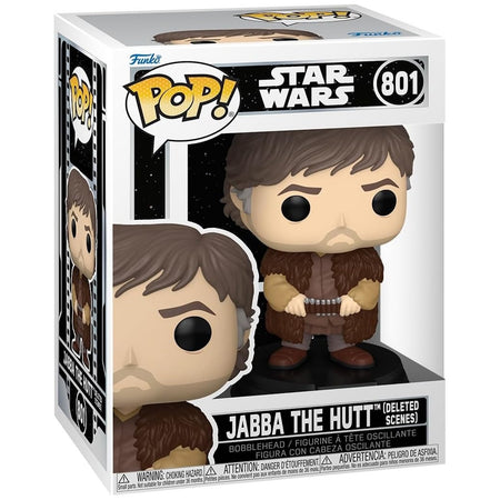 Funko Pop!: Star Wars: Jabba The Hutt Bobblehead Vinyl Figure - #801 Toys & Games Funko