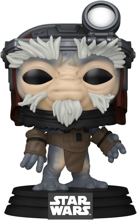 Funko Pop!: Star Wars the Mandalorian and Grogu - Clang with Head Set Bobblehead #820 Toys & Games Funko