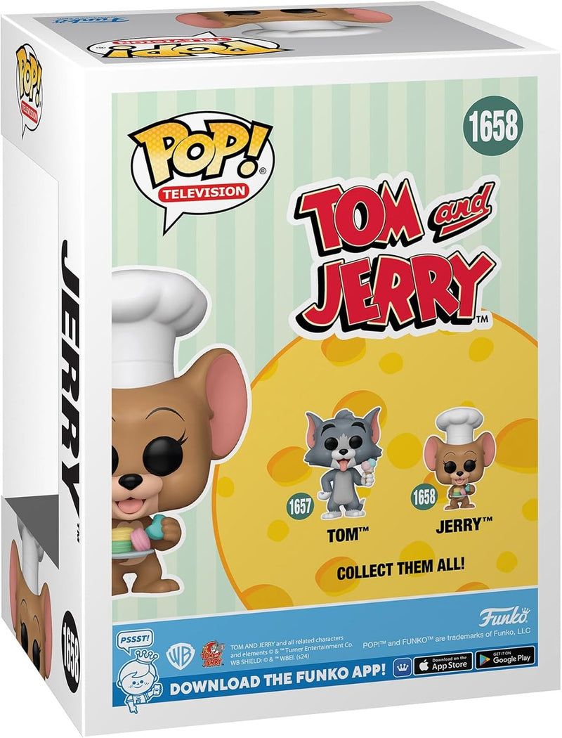 Funko Pop! Television: Tom and Jerry - Jerry Chef Hat - 1658 Toys & Games Funko