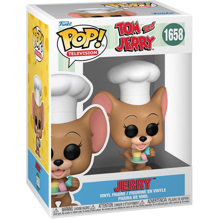 Funko Pop! Television: Tom and Jerry - Jerry Chef Hat - 1658 Toys & Games Funko