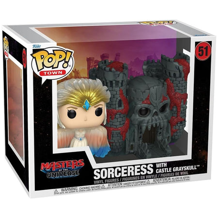 Funko Pop! Town: Masters of the Universe - Sorceress with Castle Grayskull Vinyl Figures -#51 Toys & Games Funko
