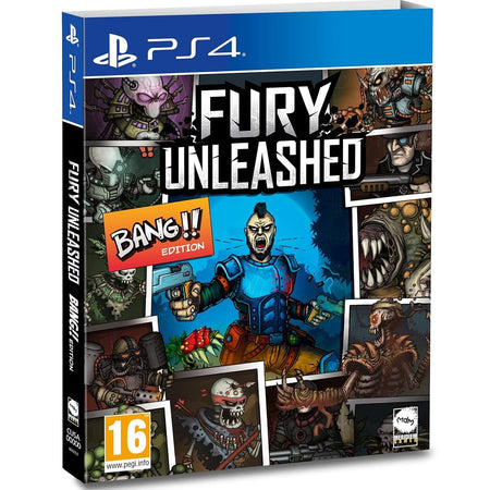 Fury Unleashed - Bang!! Edition [PlayStation 4] PlayStation 4 Video Game Meridiem Games   