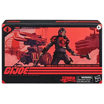 G. I. Joe Classified: Series 11 Cobra H.I.S.S. Techno Viper and H.M.S. Toys & Games Hasbro
