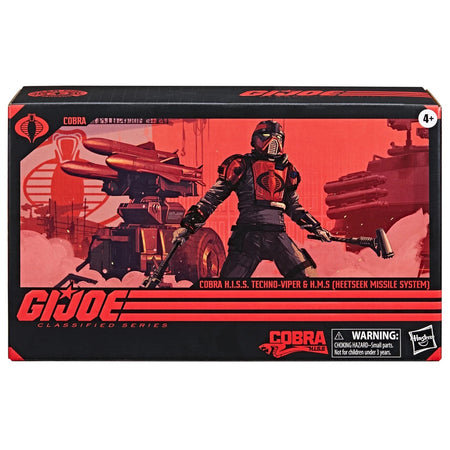 G. I. Joe Classified: Series 11 Cobra H.I.S.S. Techno Viper and H.M.S. Toys & Games Hasbro