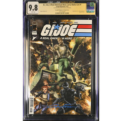 G.I Joe Real American Hero: #1 [Clayton Crain CGC 9.8 Signed 2nd print Facsimile] 2025