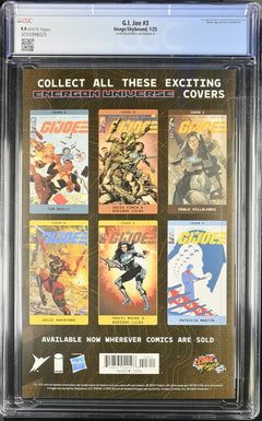 G.I. Joe: #3 [CGC 9.9 Rose Besch Megacon] 2025 Comics Image Comics