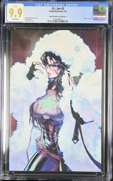 G.I. Joe: #3 [CGC 9.9 Rose Besch Comicsketchart] 2025 Comics Image Comics