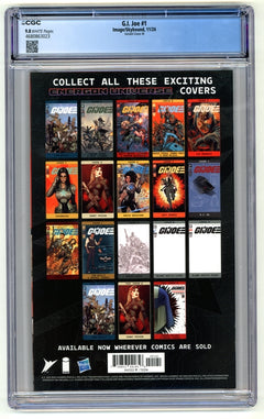 GI Joe: #1 [Finch CGC 9.8 Sketch - 1:500] 2024 Comics Image Comics