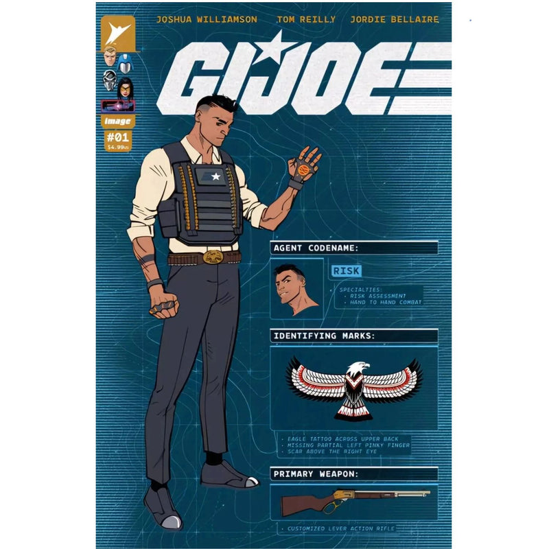 GI Joe: #1 [Tom Reily CVR L - 1:250] 2024 Comics Image Comics