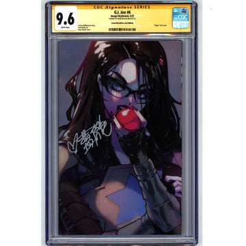 GI Joe: #6 [Rose Besch CGC 9.6 Signature Series Fan Expo Foil Virgin] 2025 Comics Image Comics