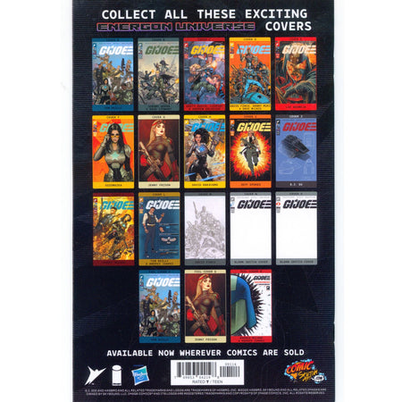 GI Joe:#1 [Rose Besch SDCC Foil] 2025 Comics ComicSketchArt