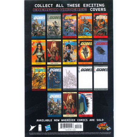 GI Joe:#1 [Rose Besch SDCC Spot Foil] 2025 Comics ComicSketchArt