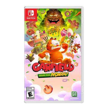 Garfield: Escape from Monday [Nintendo Switch] Nintendo Switch Video Game Microids