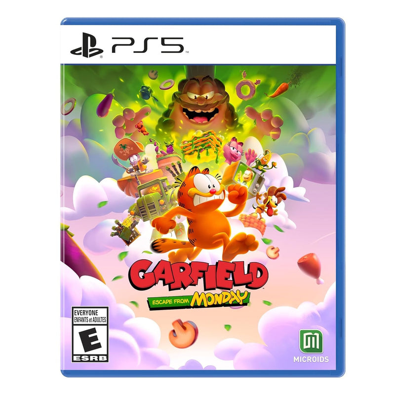 Garfield: Escape from Monday [PlayStation 5] PlayStation 5 Video Game Microids