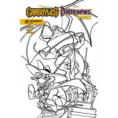 Gargoyles Darkwing Duck: #1 [Tad Stones CVR P - 1:7] 2026 Comics Dynamite Entertainment