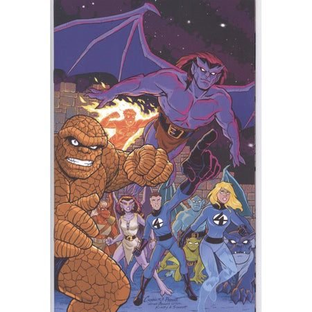 Gargoyles X Fantastic Four: #1 [Amanda Conner CVR H - 1:25] 2025 Comics Dynamite Entertainment