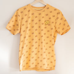 Giordano X Milk Mocha Bear: Monogram (Brown) T-Shirts Milk Mocha Bear