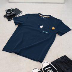 Giordano X Milk Mocha Bear: Peek-a-Pocket T-Shirts Milk Mocha Bear