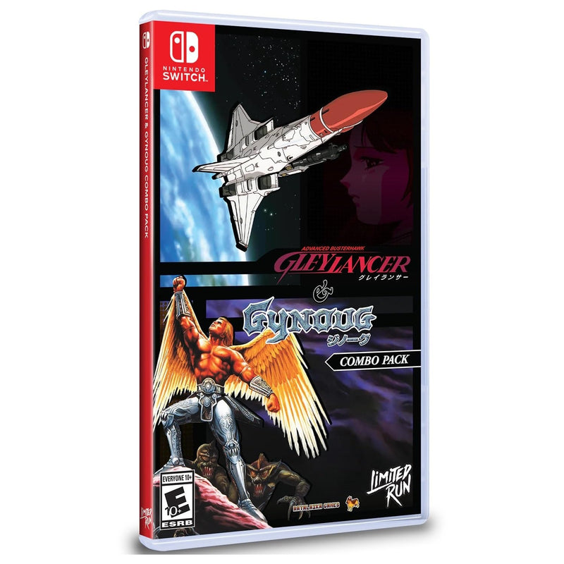 Gleylancer & Gynoug Combo Pack - Limited Run Games #227 [Nintendo Switch] Nintendo Switch Video Game Limited Run Games