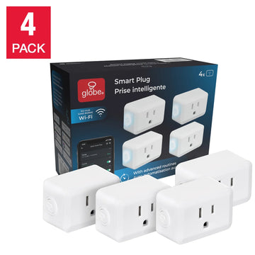 Globe: Electric Wi-Fi Smart Plug - 4 Pack House & Home Globe