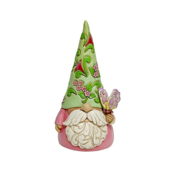 Enesco Heartwood Creek: Gnome with Butterfly Figurine Collectible Shopville