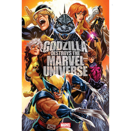Godzilla Destroys The Marvel Universe:: #3 [Mark Brooks CVR A] 2025 Comics Marvel Comics