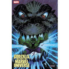 Godzilla Destroys The Marvel Universe:: #4 [Netho Diaz - 1:25] 2025 Comics Marvel Comics