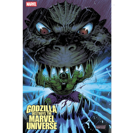 Godzilla Destroys The Marvel Universe:: #4 [Netho Diaz - 1:25] 2025 Comics Marvel Comics