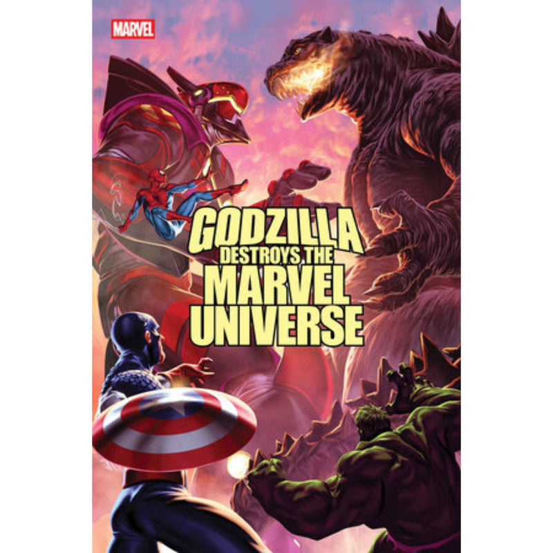 Godzilla Destroys The Marvel Universe: #5 [Mark Brooks CVR A] 2025 Comics Marvel Comics