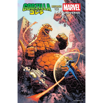Godzilla Destroys the Marvel Universe: #1 [Dave Wachter CVR E] 2025 Comics Marvel Comics