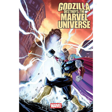 Godzilla Destroys the Marvel Universe: #1 [Pete Woods - 1:25] 2025 Comics Marvel Comics