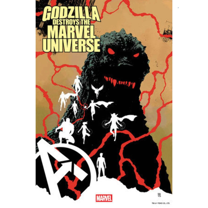 Godzilla Destroys the Marvel Universe: #2 [Andrea Sorrentino - 1:25] 2025 Comics Marvel Comics
